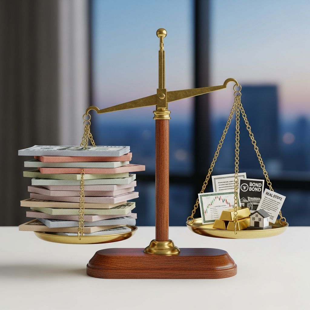 Determining the right cash allocation to balance security with growth