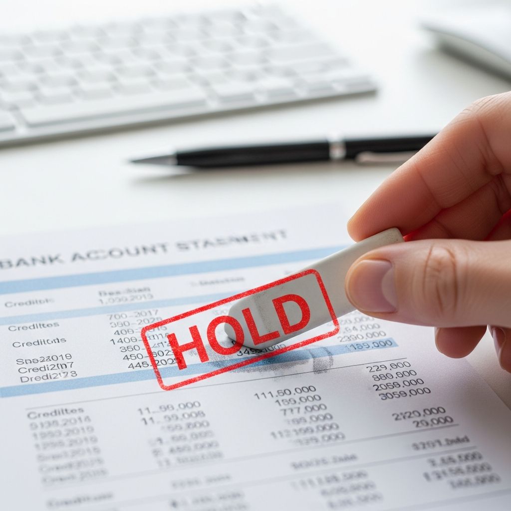 Discover effective strategies to release funds held by your bank and prevent future restrictions on your account access.