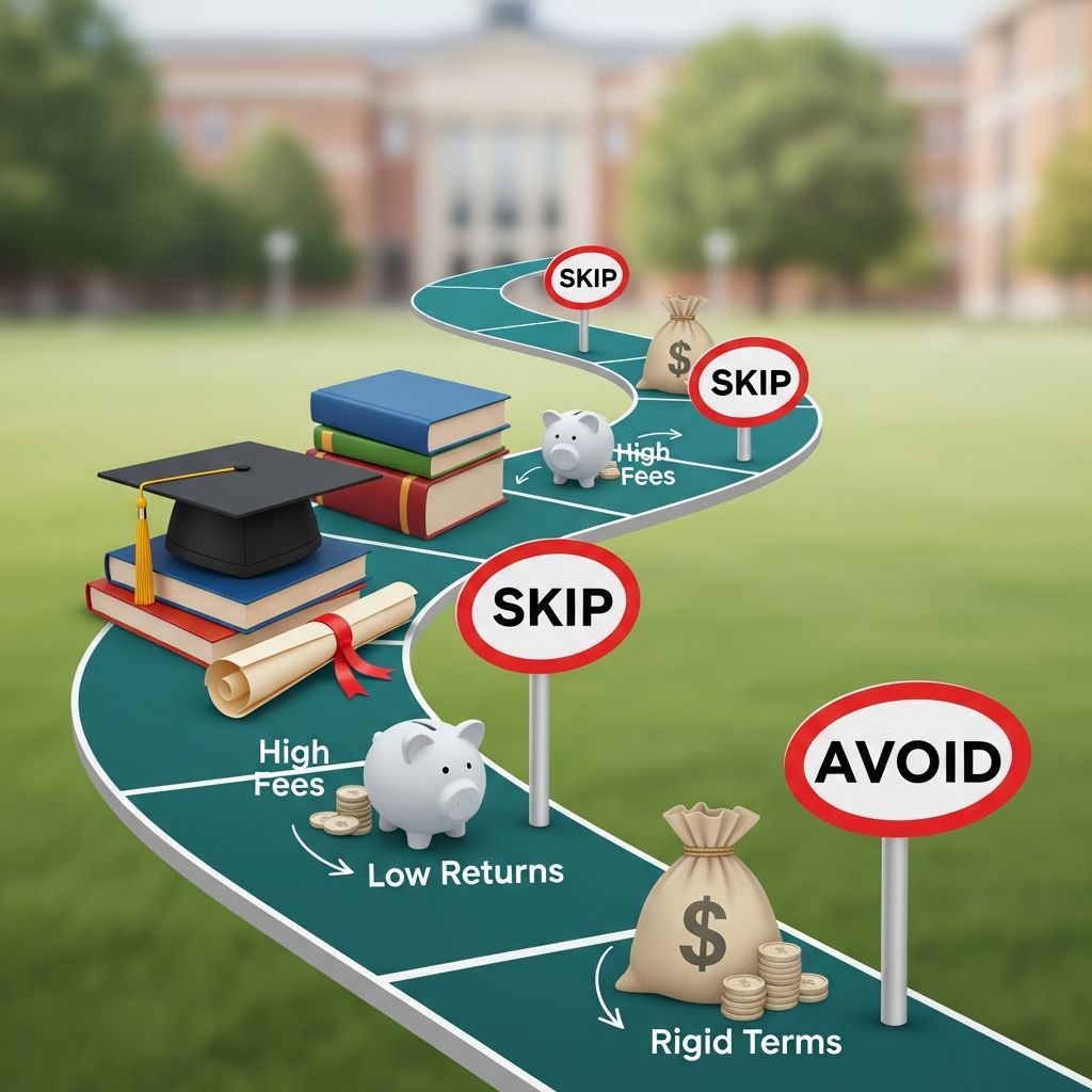 Discover why certain savings vehicles fall short for education funding and learn superior strategies for your child's future.