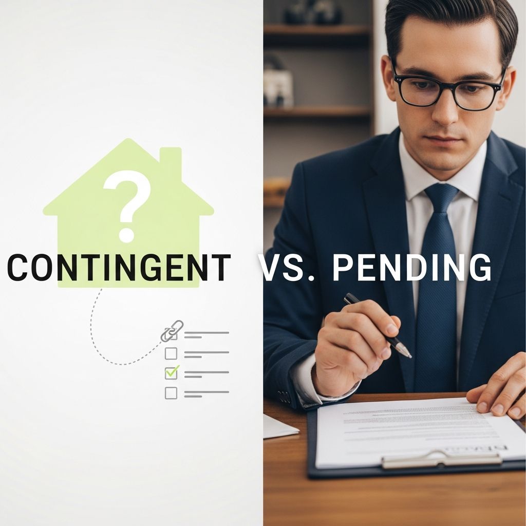 Discover the key differences between contingent and pending home listings to make informed decisions in today's competitive real estate market.