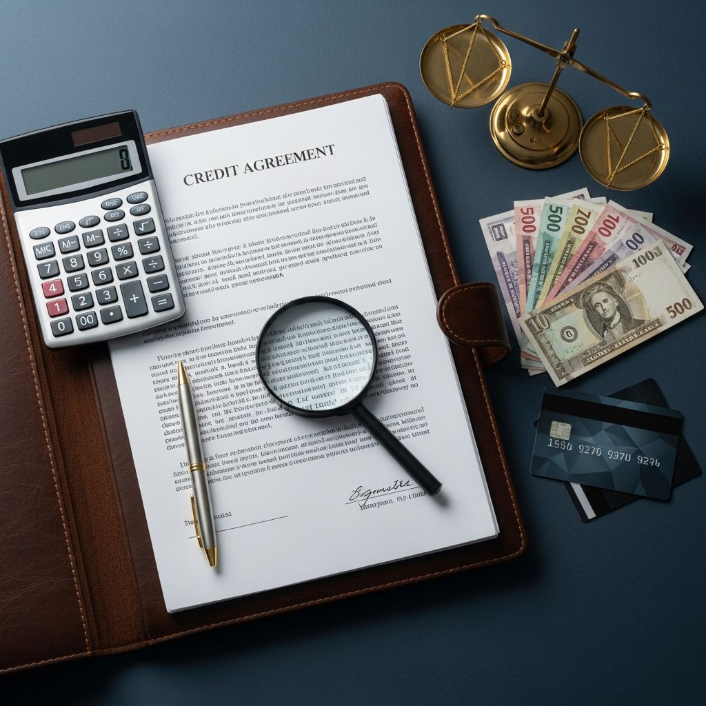 Master the fundamentals of credit agreements to make informed borrowing decisions and avoid costly surprises.