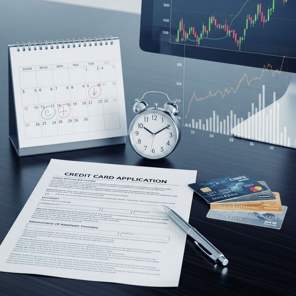 Master the timing of your credit card applications to protect your score