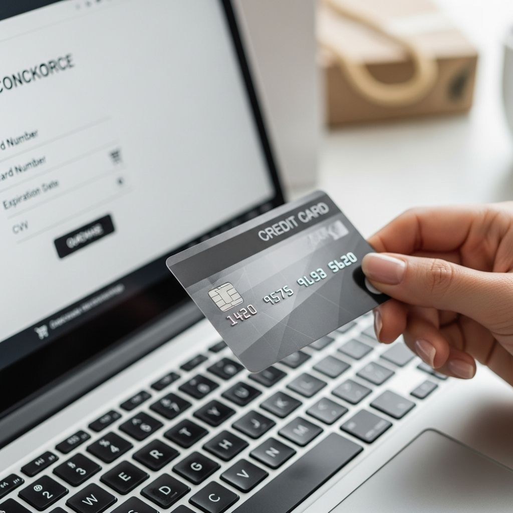 Unlock security, rewards, and convenience with credit cards for smarter online purchases in the digital marketplace.