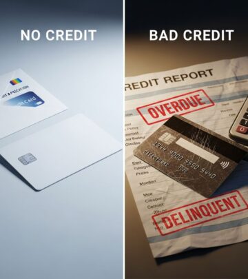 Learn how absent credit history differs from damaged credit and which presents fewer obstacles.