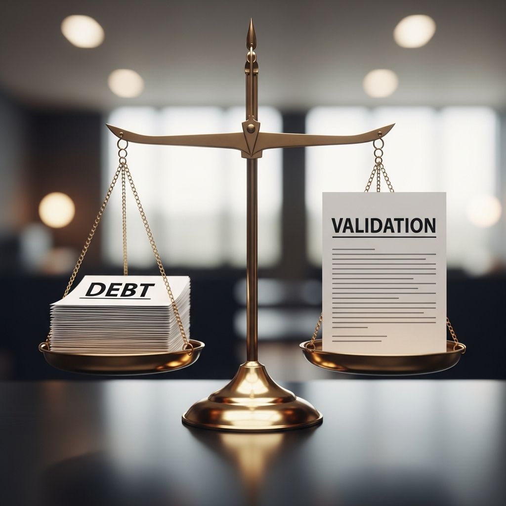 Learn your legal rights to challenge and verify debts from collectors