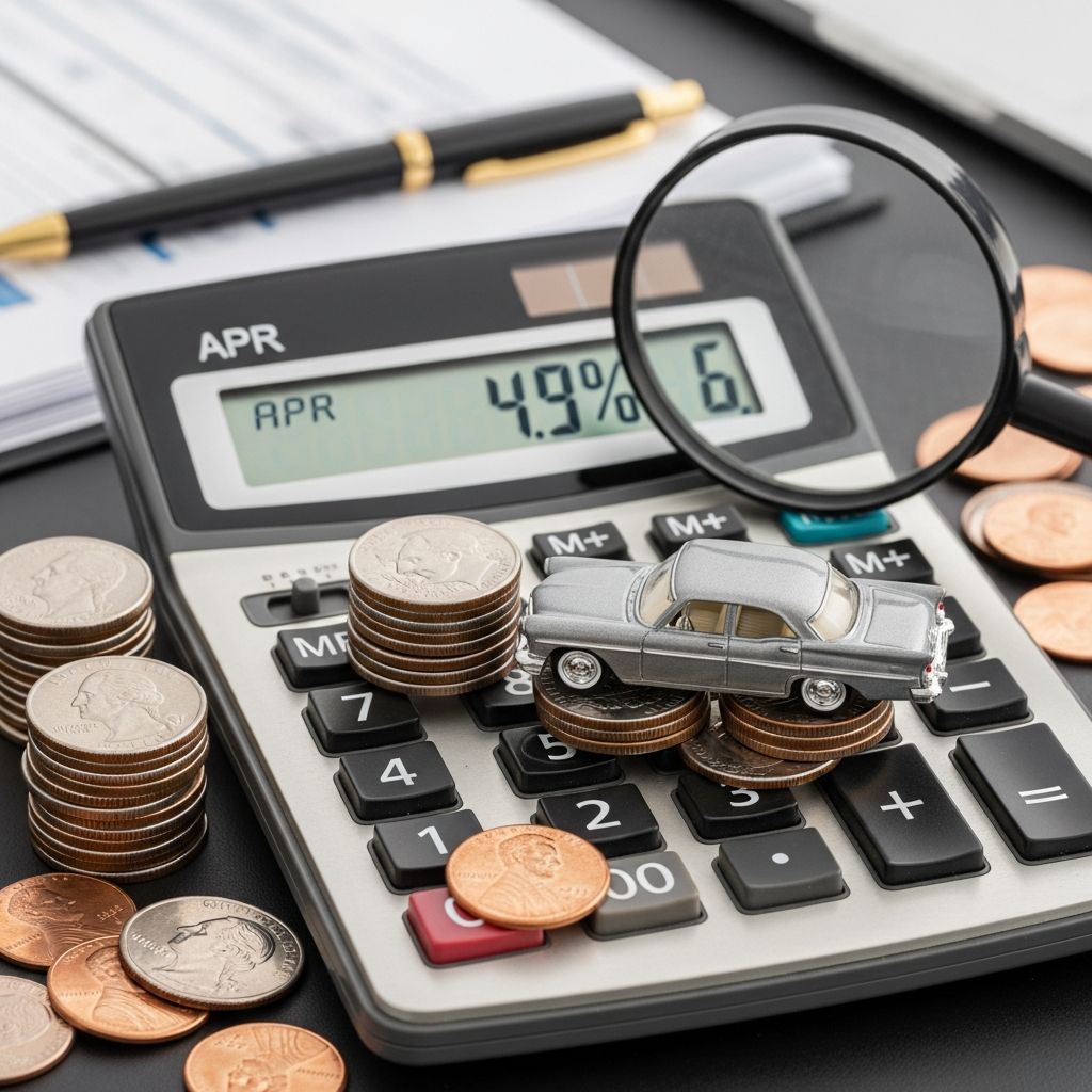 Master car loan APR to secure the best financing deal and minimize long-term costs on your next vehicle purchase.