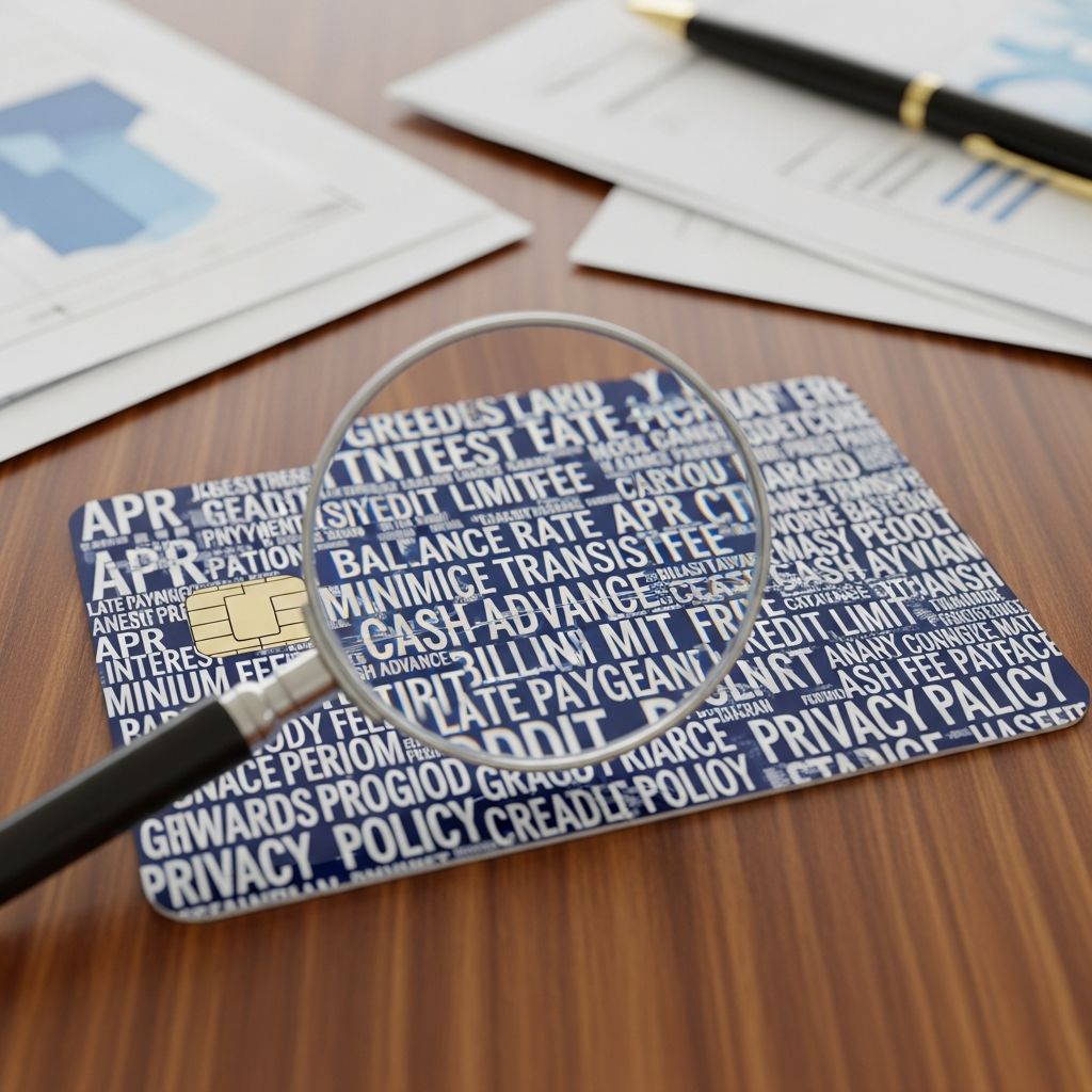 Master the essential details hidden in credit card agreements and avoid costly mistakes.