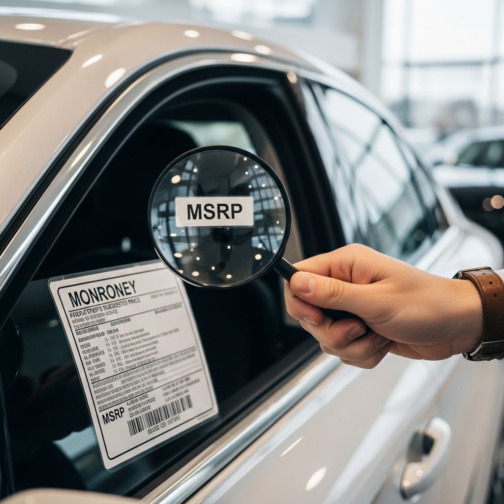 Unlock the secrets of Manufacturer's Suggested Retail Price and master negotiations for your next vehicle purchase.