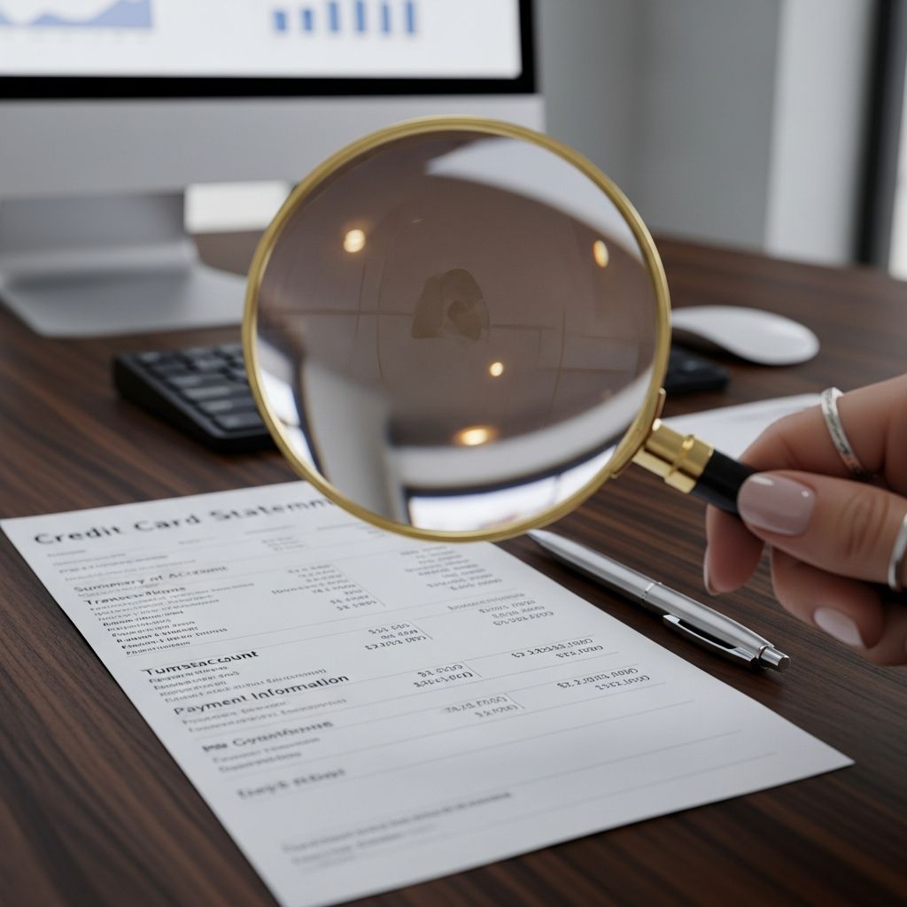 Master the details of your monthly credit card statement to manage spending, avoid fees, and build better financial habits effectively.