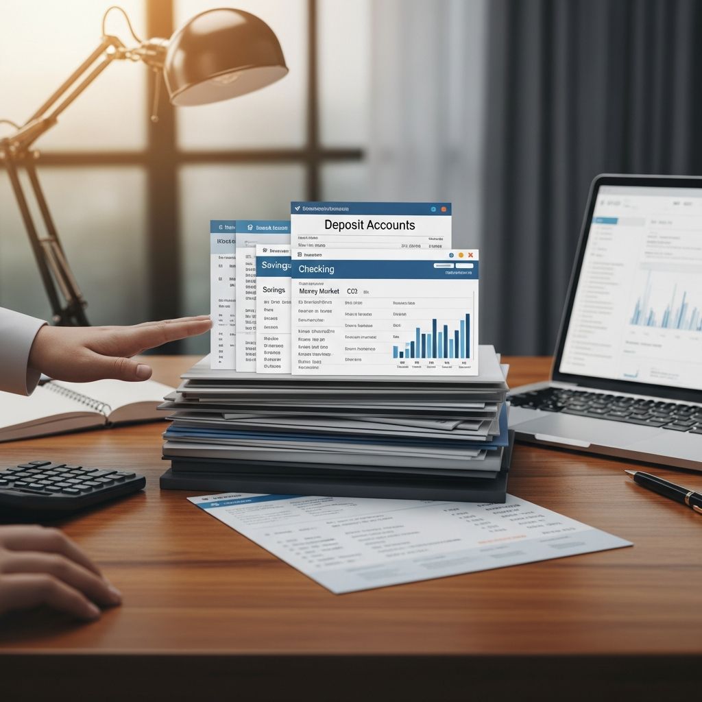 Explore how deposit accounts work and choose the right one for your financial goals.