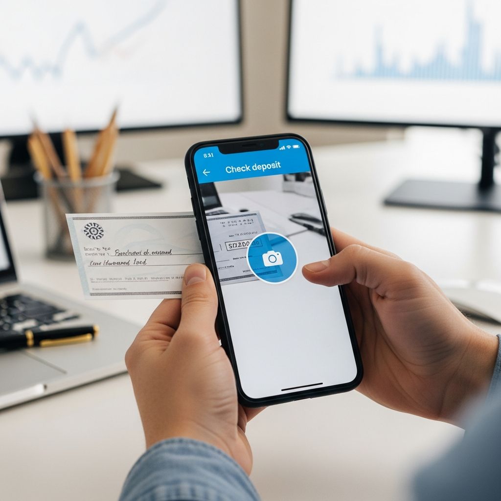 Master the art of depositing checks remotely using your smartphone for quick, secure access to your funds anytime, anywhere.