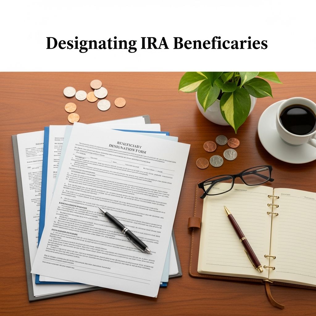 Secure your retirement savings by properly naming IRA beneficiaries to ensure smooth asset transfer and tax advantages for your heirs.