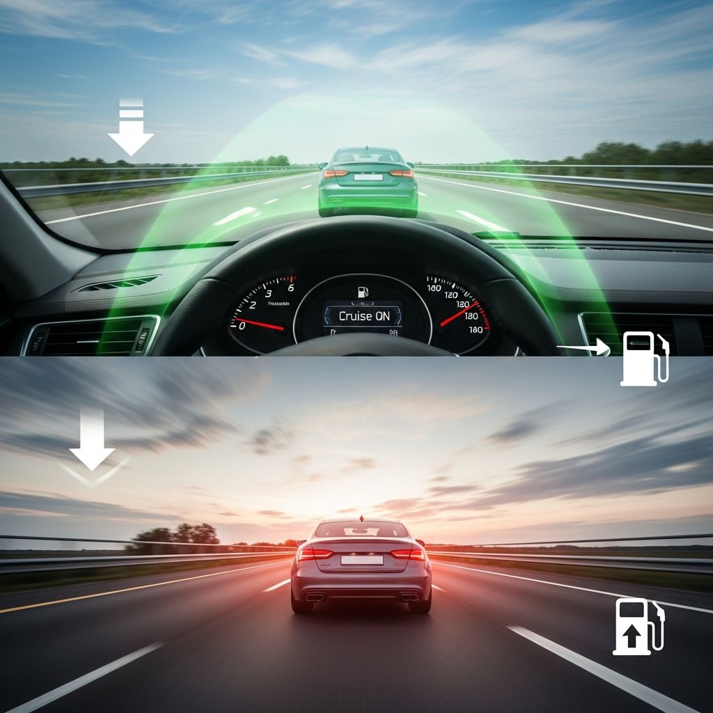 Discover how cruise control impacts your vehicle's fuel efficiency on highways, hills, and beyond with expert insights and real-world data.