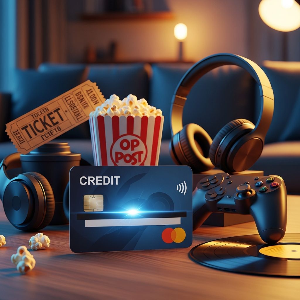 Master strategic entertainment spending to earn maximum credit card rewards