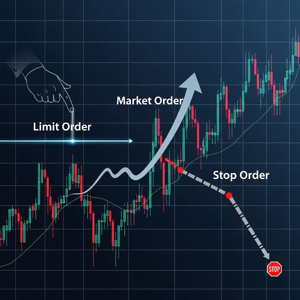 Master market, limit, stop, and advanced orders to control your trades, minimize risks, and maximize opportunities in today's dynamic markets.