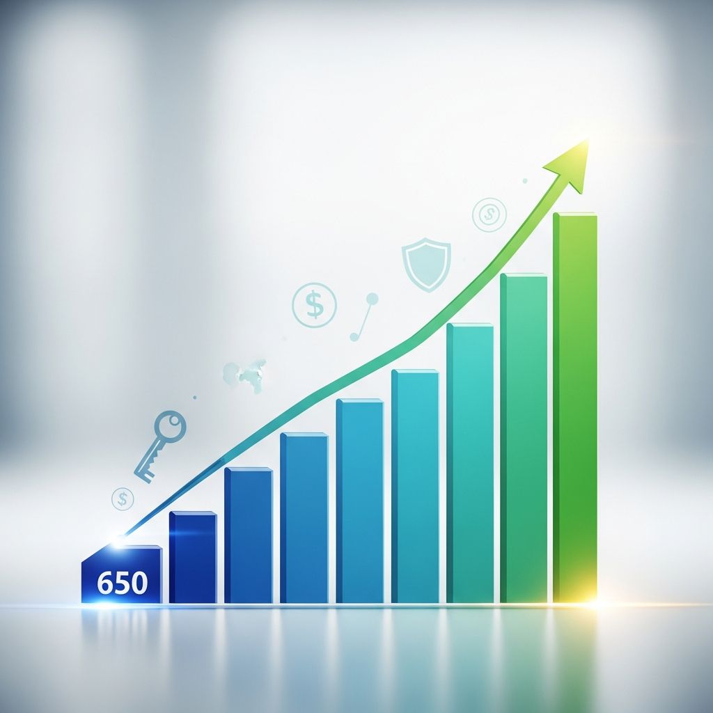 Understand what a 650 credit score means and actionable steps to improve your financial standing