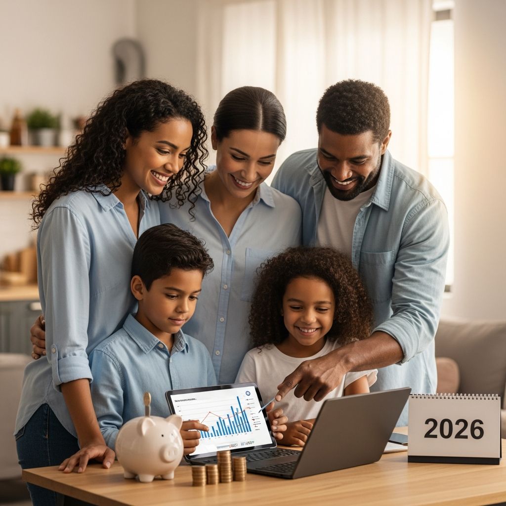 Unlock your family's financial future with proven strategies for emergency funds, retirement, education, and shared goals in 2026.