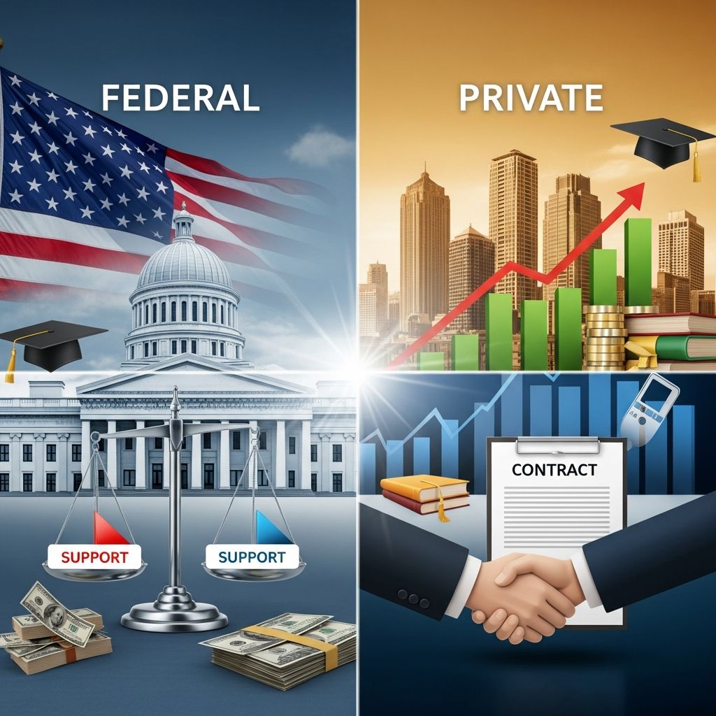 Discover the key differences between federal and private student loans to make informed borrowing decisions for your education funding needs.