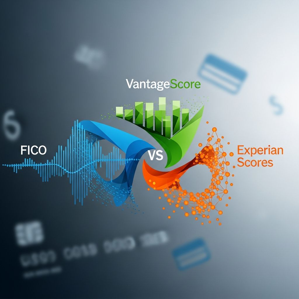 Unravel the key differences between FICO, VantageScore, and Experian credit scores to better manage your financial profile effectively.