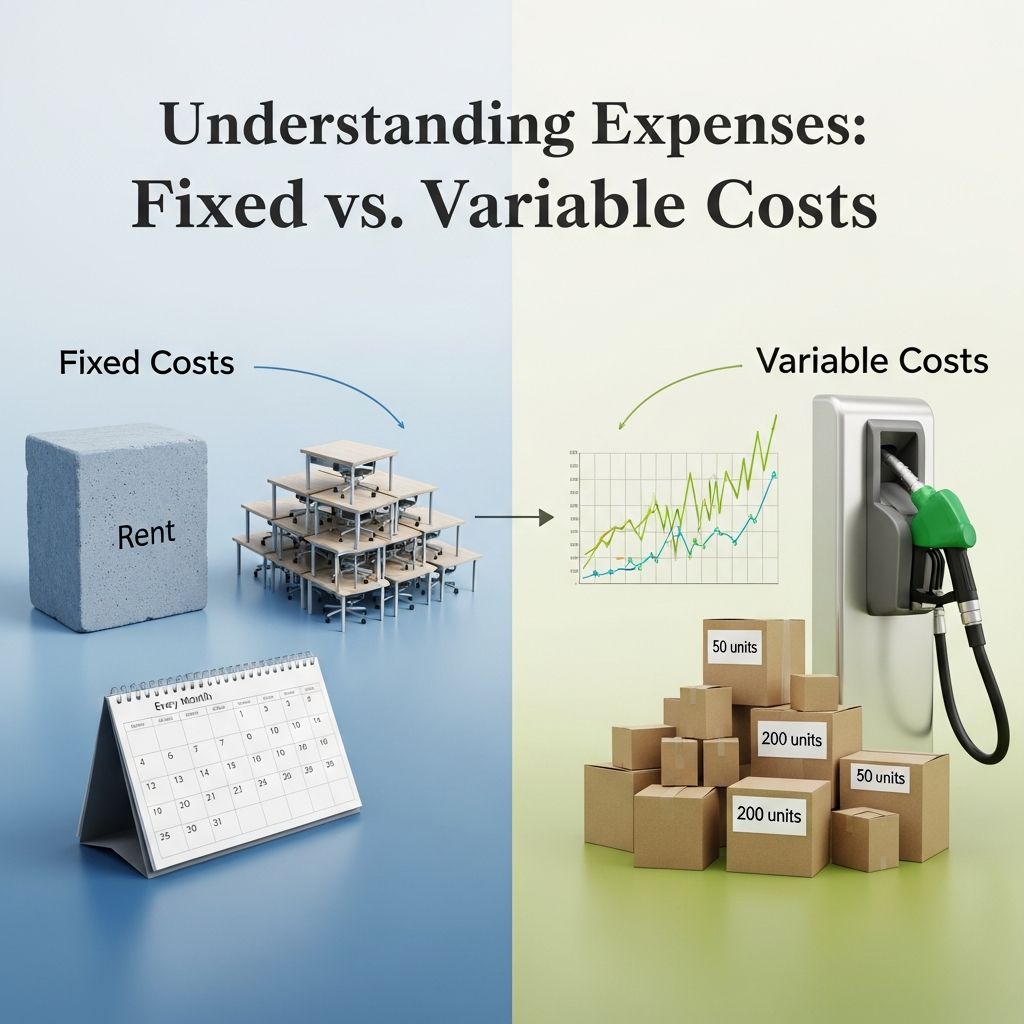 Master your finances by distinguishing between predictable and fluctuating costs