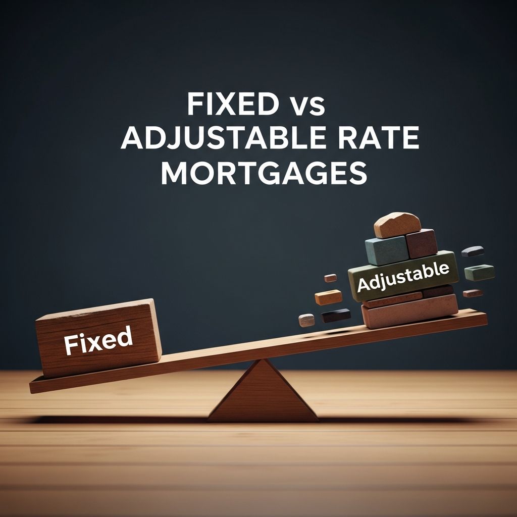 Discover the key differences between fixed-rate and adjustable-rate mortgages to choose the best home financing option for your financial goals and risk tolerance.