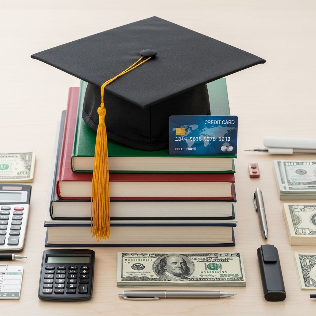 Explore smart strategies for using credit cards to cover college costs, weighing rewards against fees and risks.