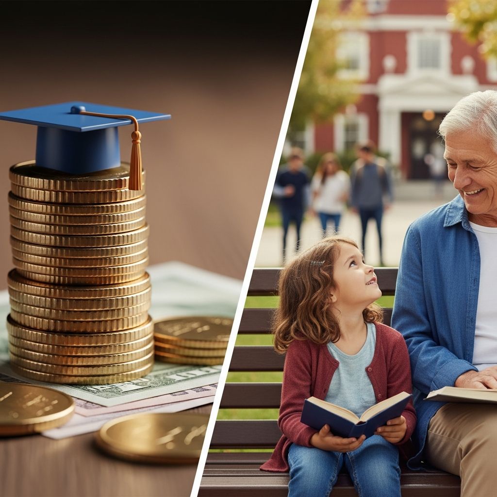 Discover tax-smart ways to build college funds for grandchildren, nieces, or nephews while prioritizing your own financial security.