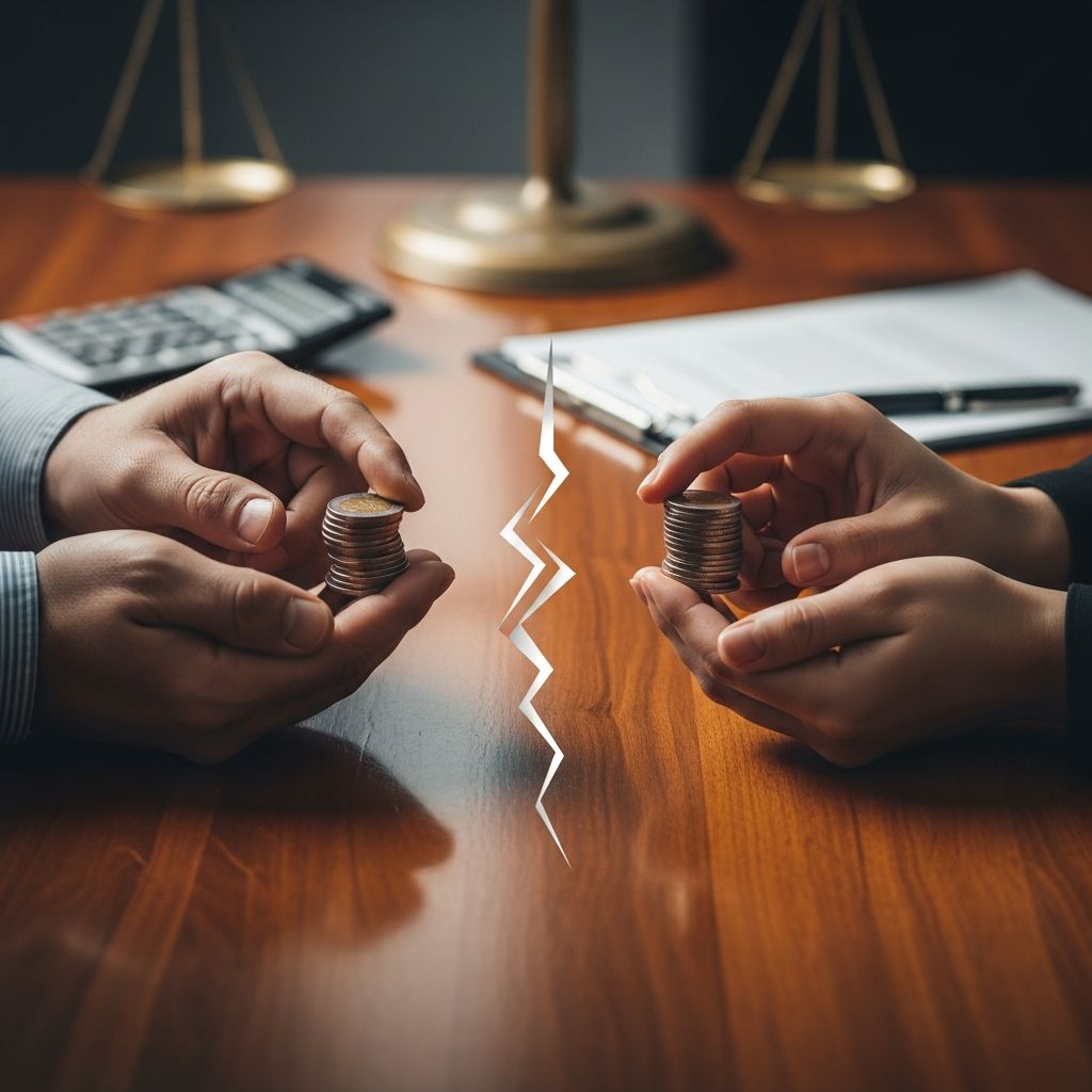 Discover practical ways to cover divorce costs while safeguarding your financial future through budgeting, asset management, and expert guidance.