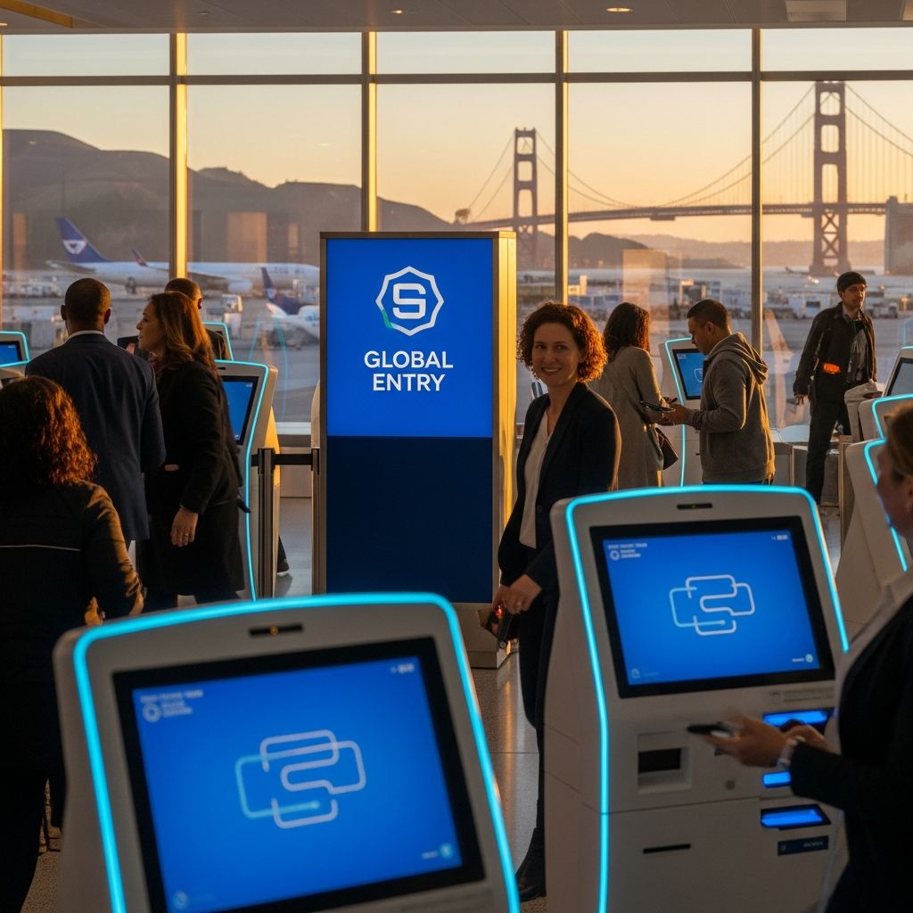 Master the process of obtaining Global Entry expedited travel clearance at San Francisco International Airport.