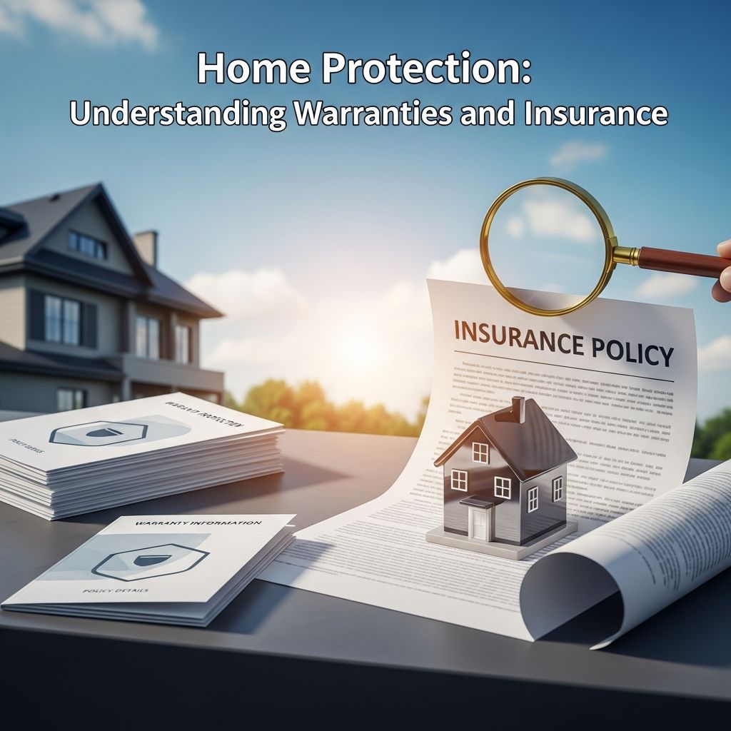 Discover how home warranties and homeowners insurance protect your investment differently.