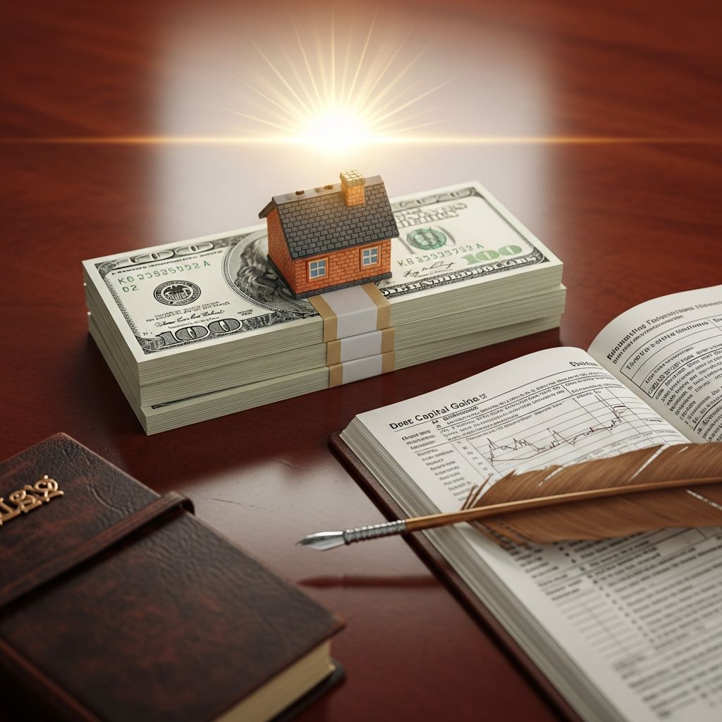 Learn how capital gains taxes work when selling your home and strategies to minimize your tax burden.