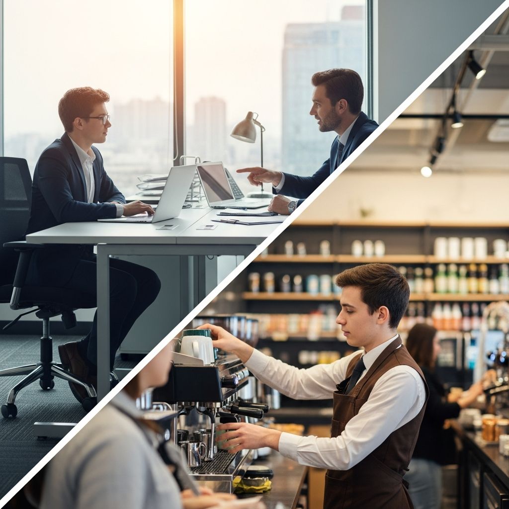 Discover which option best suits your career goals and financial needs as a student weighing experience against income.