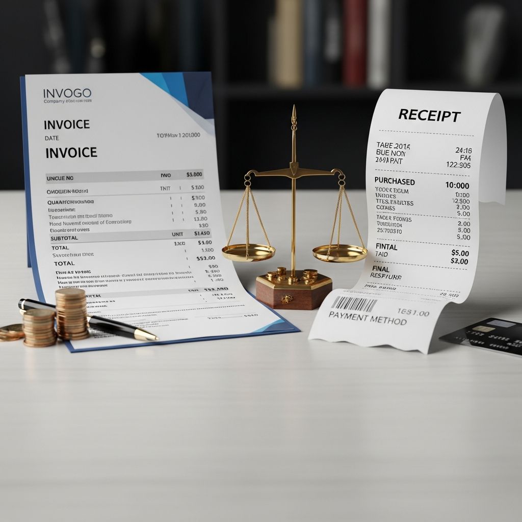Discover the essential distinctions between invoices and receipts to streamline your business finances and ensure compliance.
