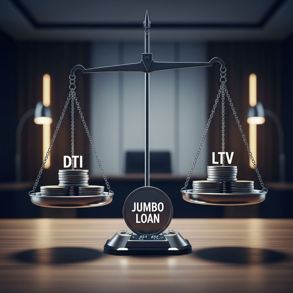 Master the essentials of jumbo loans by understanding debt-to-income ratios, loan-to-value limits, and key qualification criteria for high-value home financing.