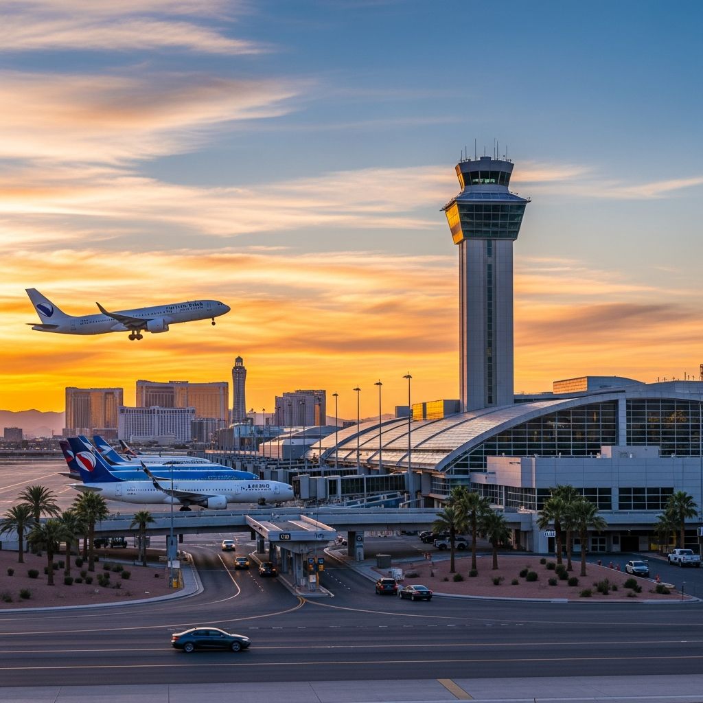 Master navigation at Harry Reid International Airport with insider tips on terminals, transport, dining, and more for a seamless Vegas journey.