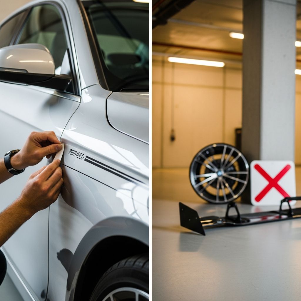 Navigate lease modification rules and discover approved ways to customize your vehicle