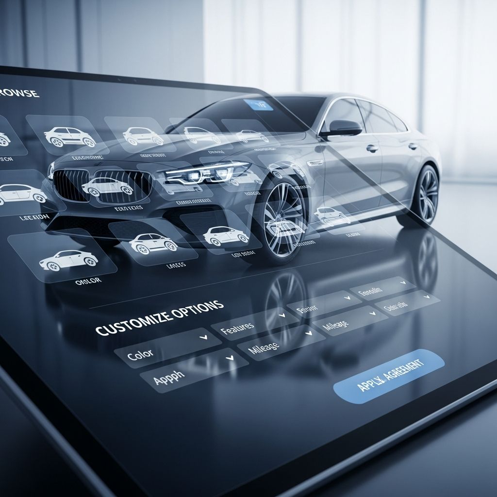 Master the digital process of leasing your ideal vehicle from home with expert tips on applications, costs, and smart choices.