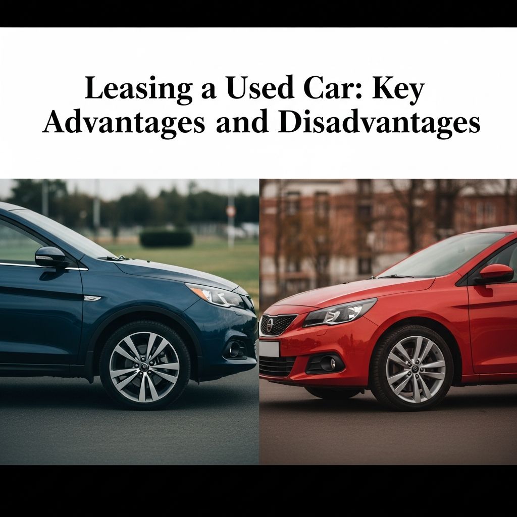 Explore whether leasing a pre-owned vehicle fits your driving needs and budget.