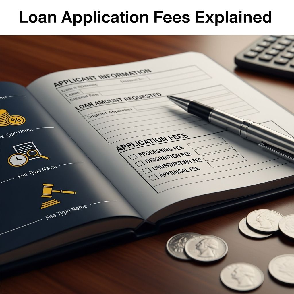 Discover what loan application fees are, their typical costs, differences from other charges, and smart strategies to minimize them when borrowing.