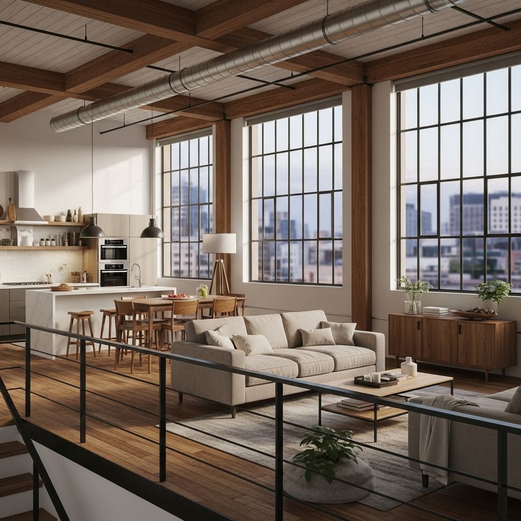 Discover the allure of loft apartments: from industrial origins to modern living advantages and key considerations for urban dwellers.
