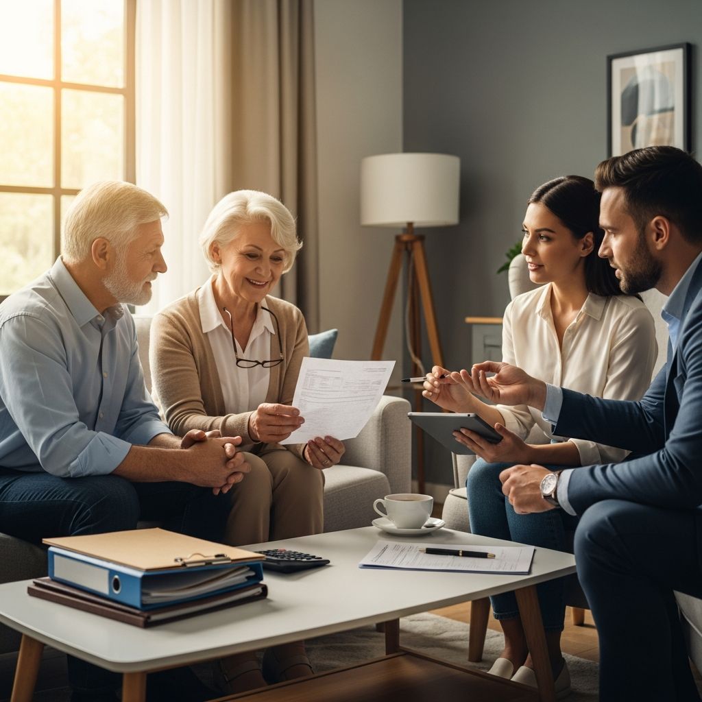 Essential strategies to secure your parents' financial future while preserving their independence and protecting against risks.