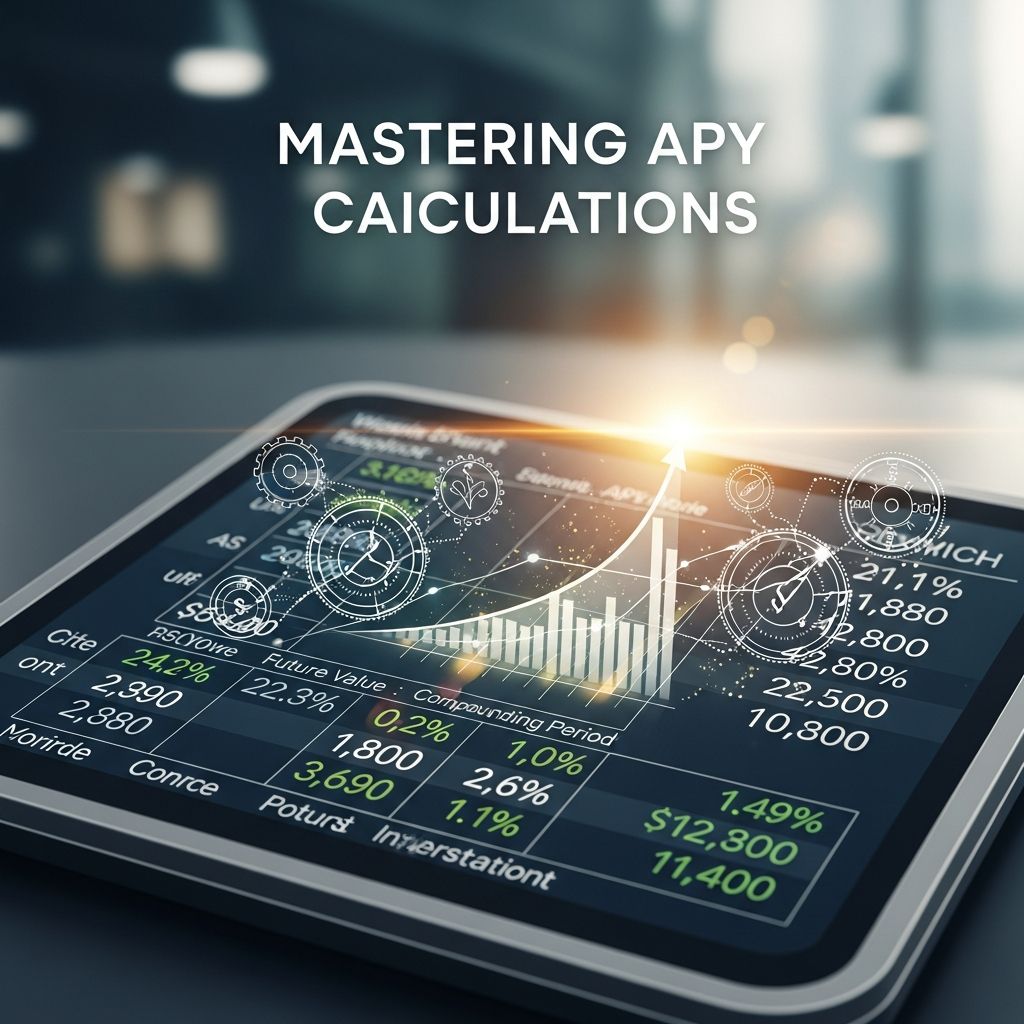 Unlock the power of annual percentage yield to maximize your savings growth through precise calculations and smart strategies.