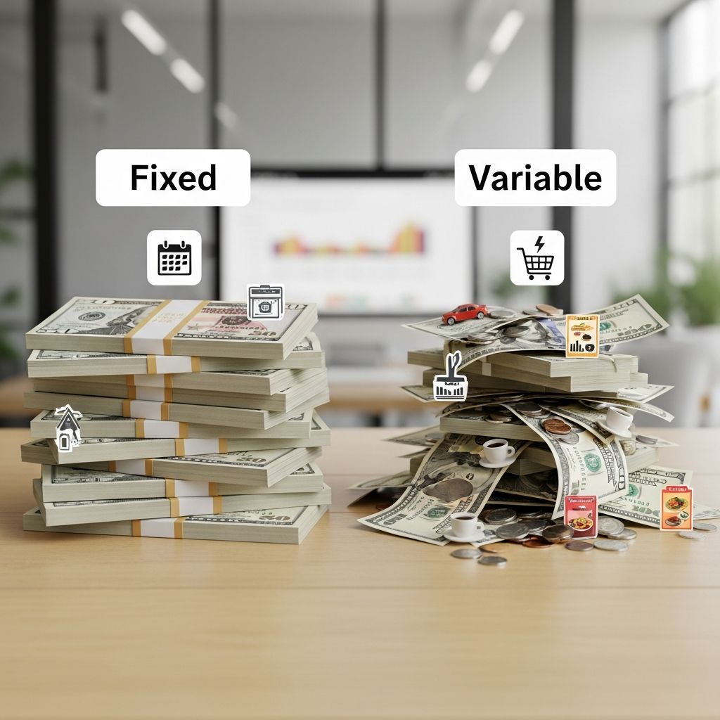 Learn to categorize, track, and control fixed and variable expenses for a balanced financial life and lasting stability.