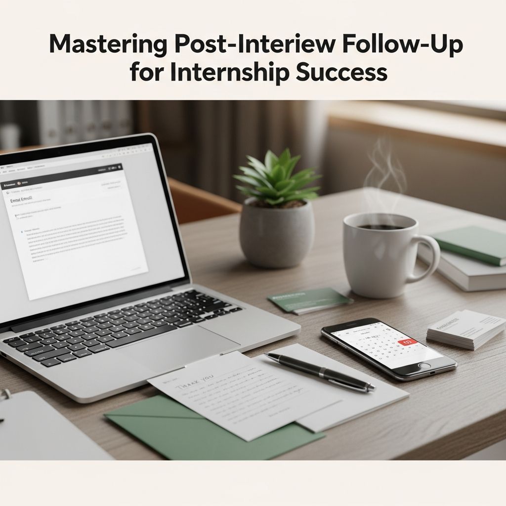 Strategic techniques to reinforce your candidacy after the interview concludes