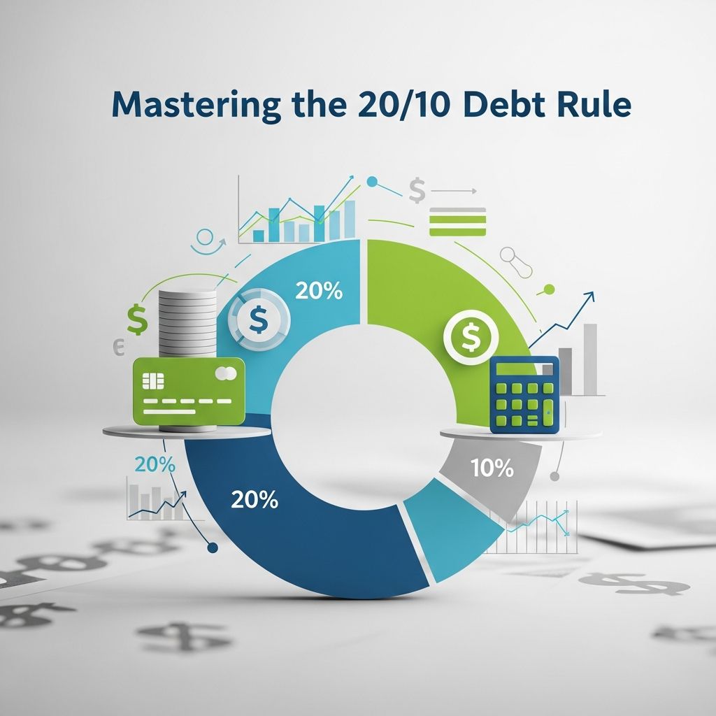 Discover how the 20/10 rule simplifies debt management, keeps borrowing in check, and boosts your path to financial freedom with practical steps and examples.