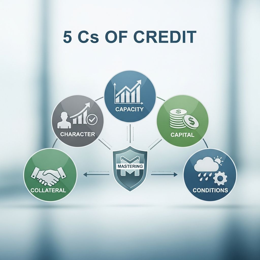 Unlock the secrets to stellar credit by understanding the five essential Cs that lenders evaluate to determine your financial trustworthiness.