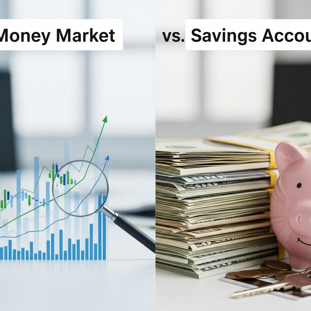 Discover key differences between money market and savings accounts to optimize your savings strategy with higher yields and better access.