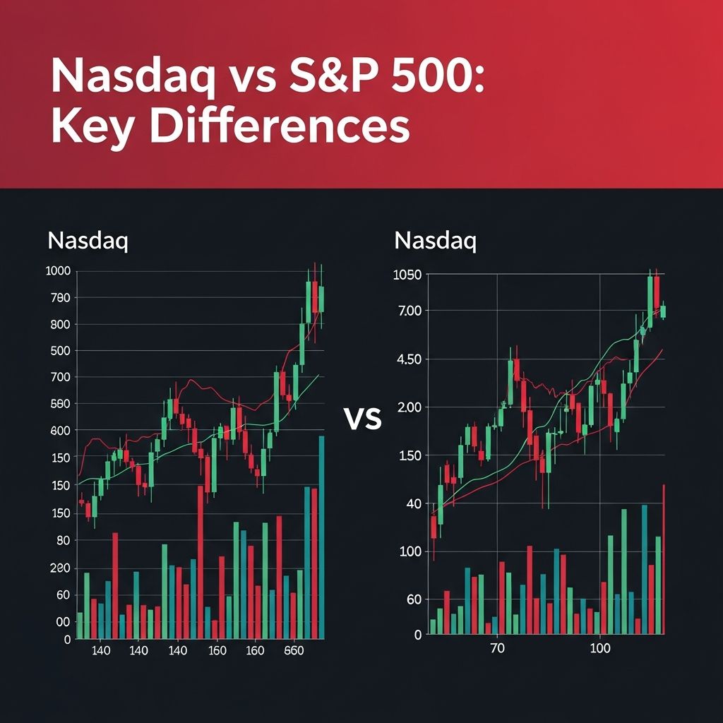 Discover how Nasdaq and S&P 500 indexes differ in composition, weighting, performance, and investment strategies to make informed choices.