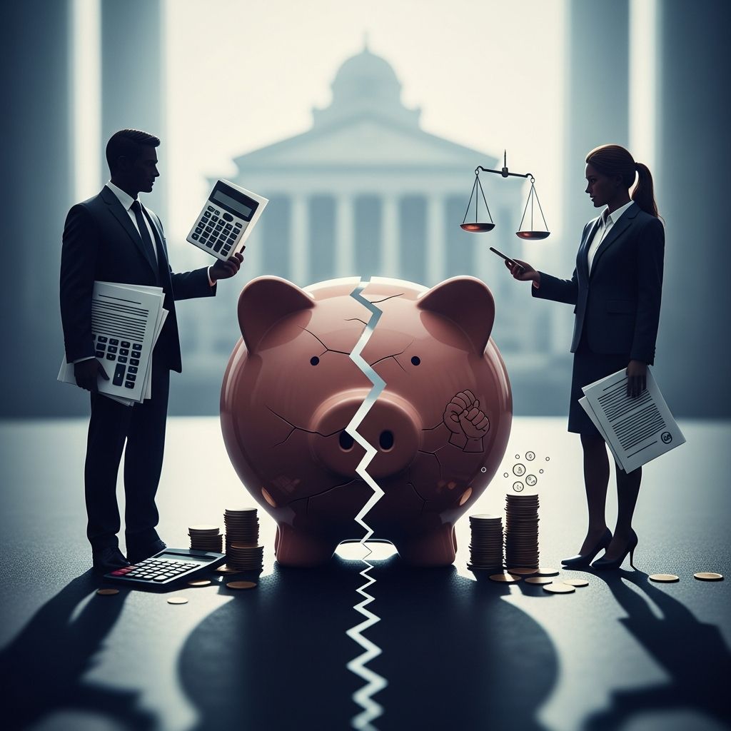 Expert strategies for managing overwhelming debt and marital dissolution without derailing your financial recovery or family future.