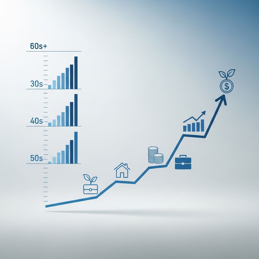 Discover average and median net worth figures across life stages to gauge your financial progress and set realistic wealth-building goals.